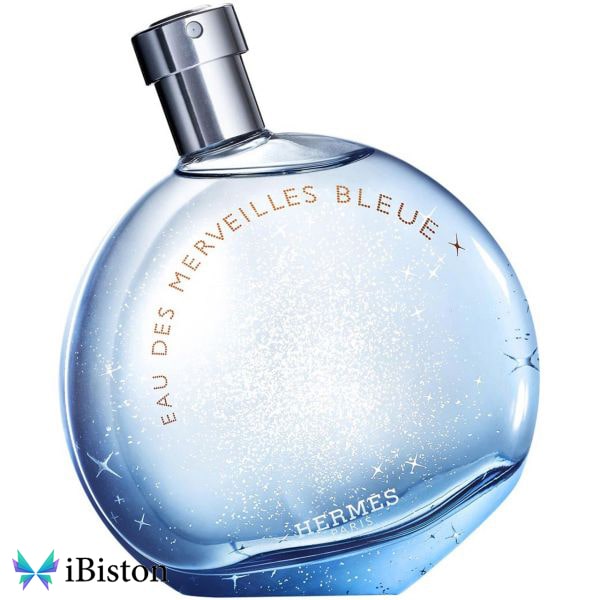 بهترین عطر ادو تویلت زنانه هرمس مدل Eau des Merveilles Bleue برای تابستان
